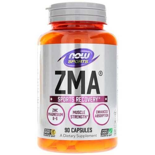 Цинк магний B6, Now Foods, ZMA