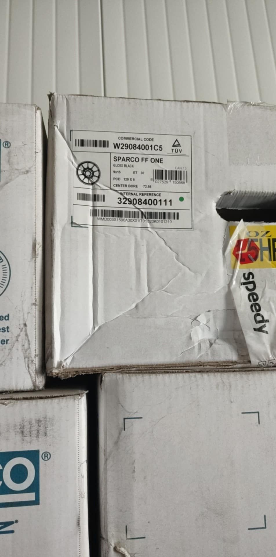 Джанти Sparco 15" 5x120 9j et30