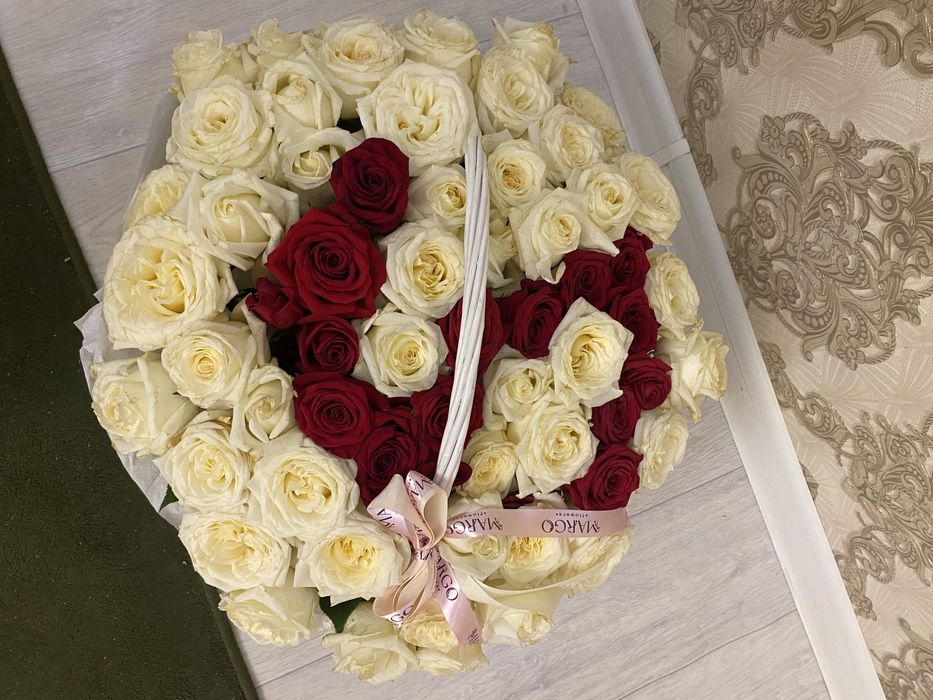 Корзина Цветы букет роза