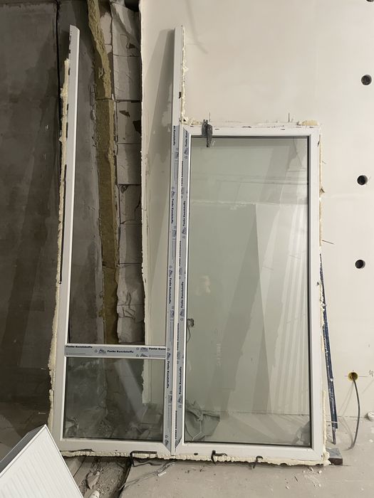 Рама балконная со стеклами