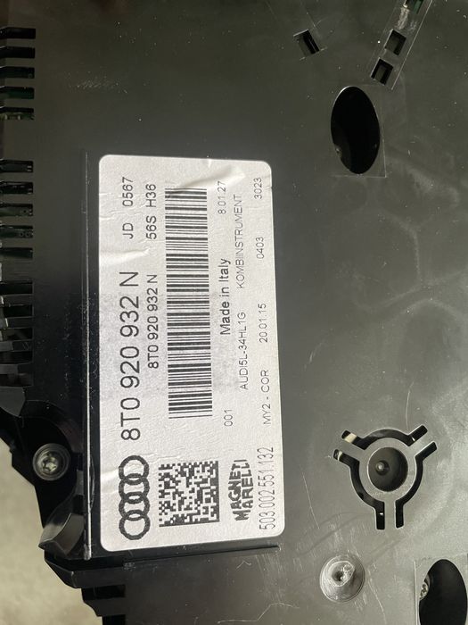 Ceasuri bord color / maxidot Europa Audi A5 A4 b8 diesel / benzina