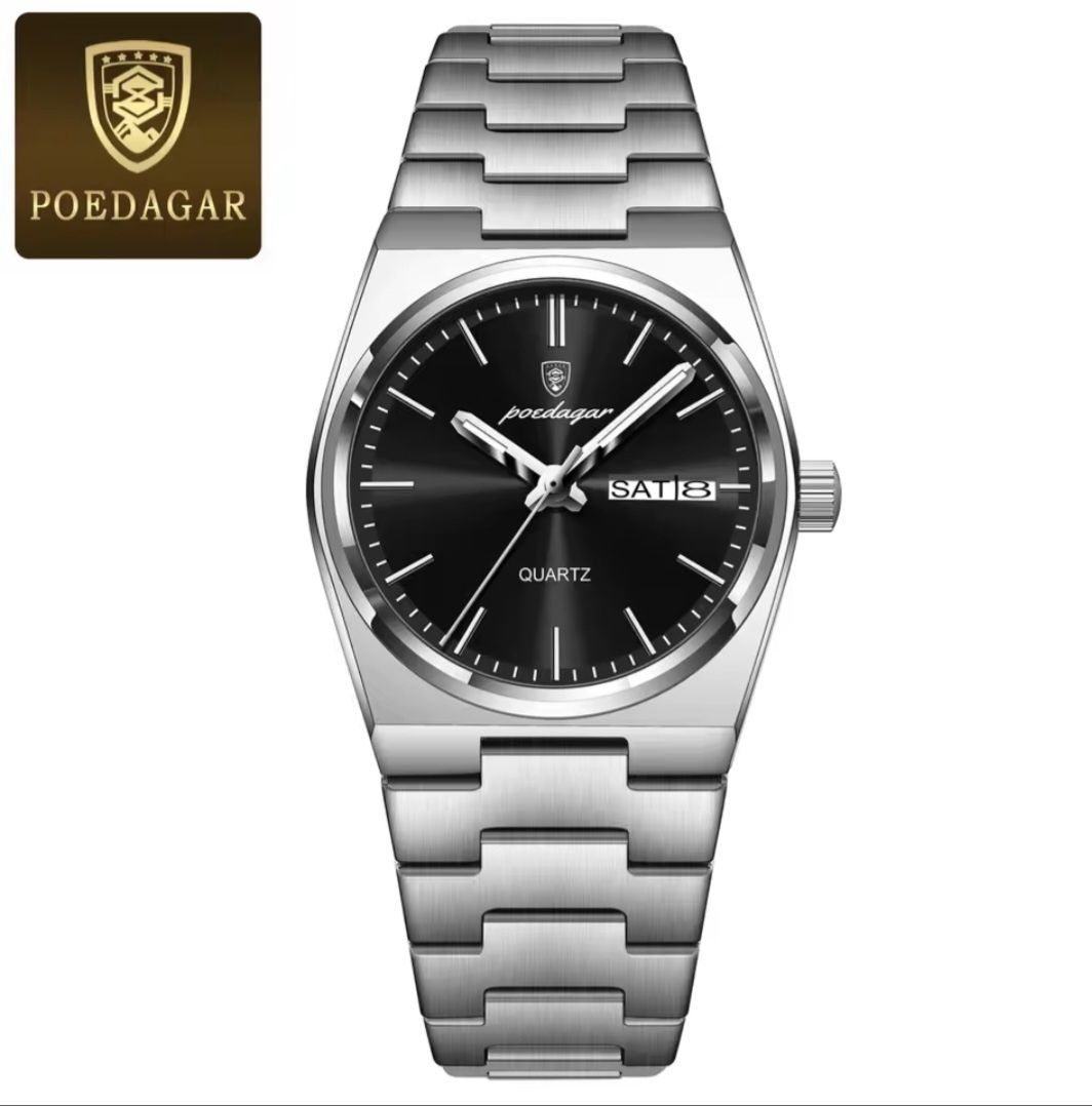 Мъжки луксозен кварцов часовник POEDAGAR