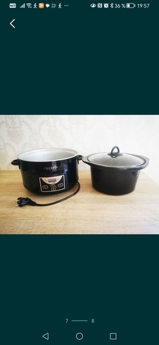 Slow cooker Crock Pot  4,7 l