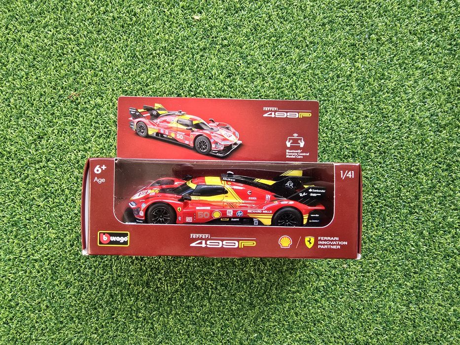 Shell ferrari 2025 F1 Sf-24 499P радиоуправляема количка