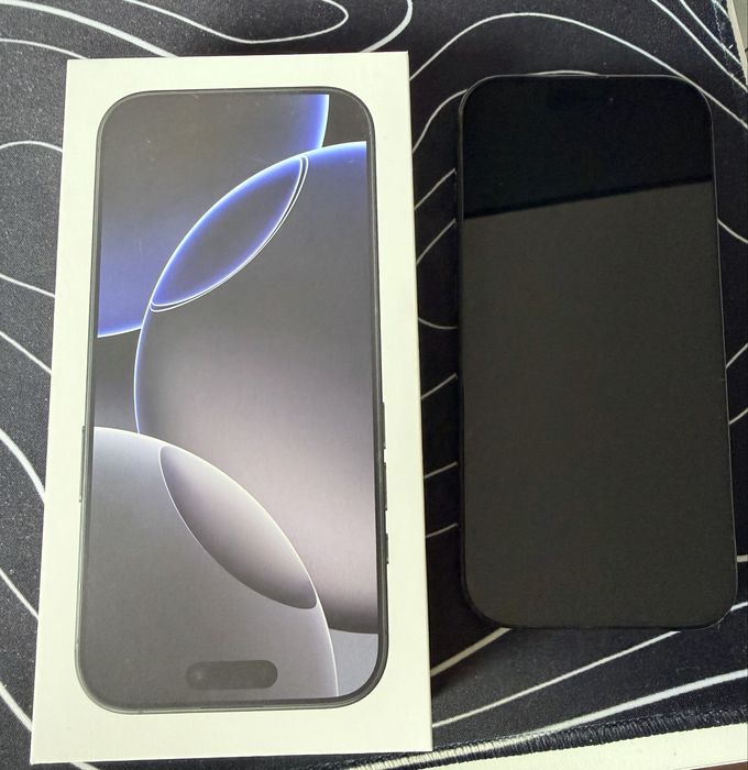 Iphone 16 Pro - 128Gb - Black Titanium - 1 an garantie