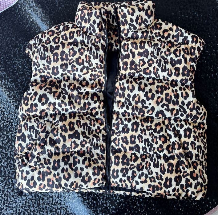 Дамски елек в тигрово