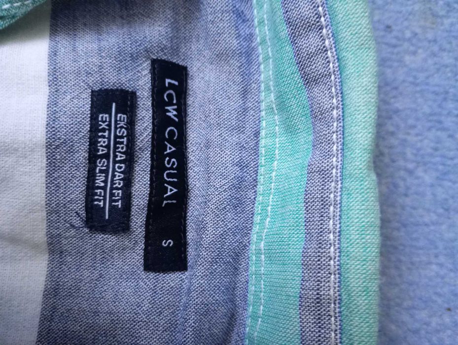 Set 10 camasi barbatesti casual maneca scurta marimi S si M