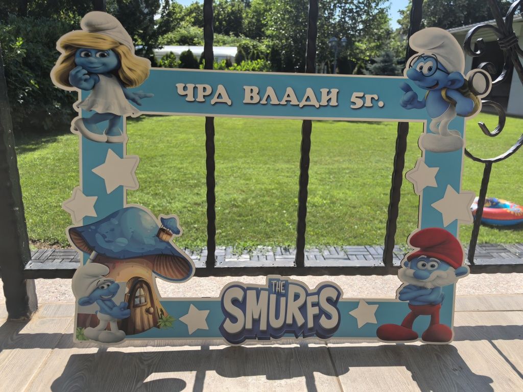 Детска рамка за снимки, Смърфовете / Smurfs