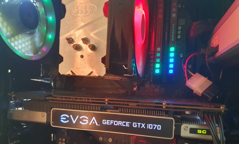 Evga GTX 1070 SC OC 8GB 256 bit