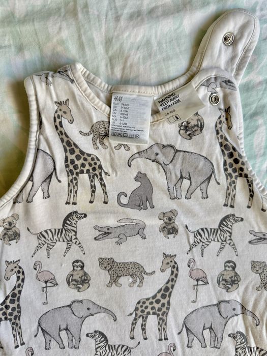 Спално чувалче H&M и 5бр пижамки 74/80