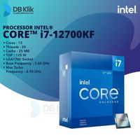 Новый Процессор Intel Core i7-12700KF LGA1700, 12 x 3600 МГц
