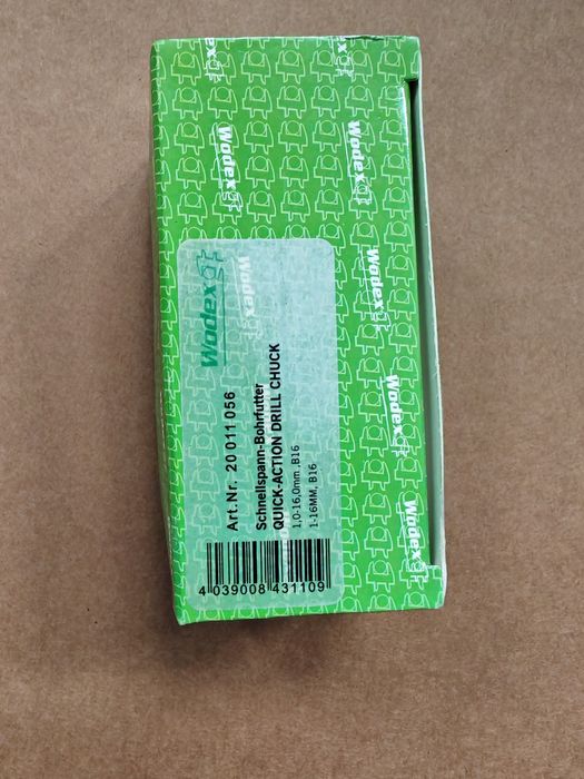 Mandrina cu prindere rapida 1-16mm, B16