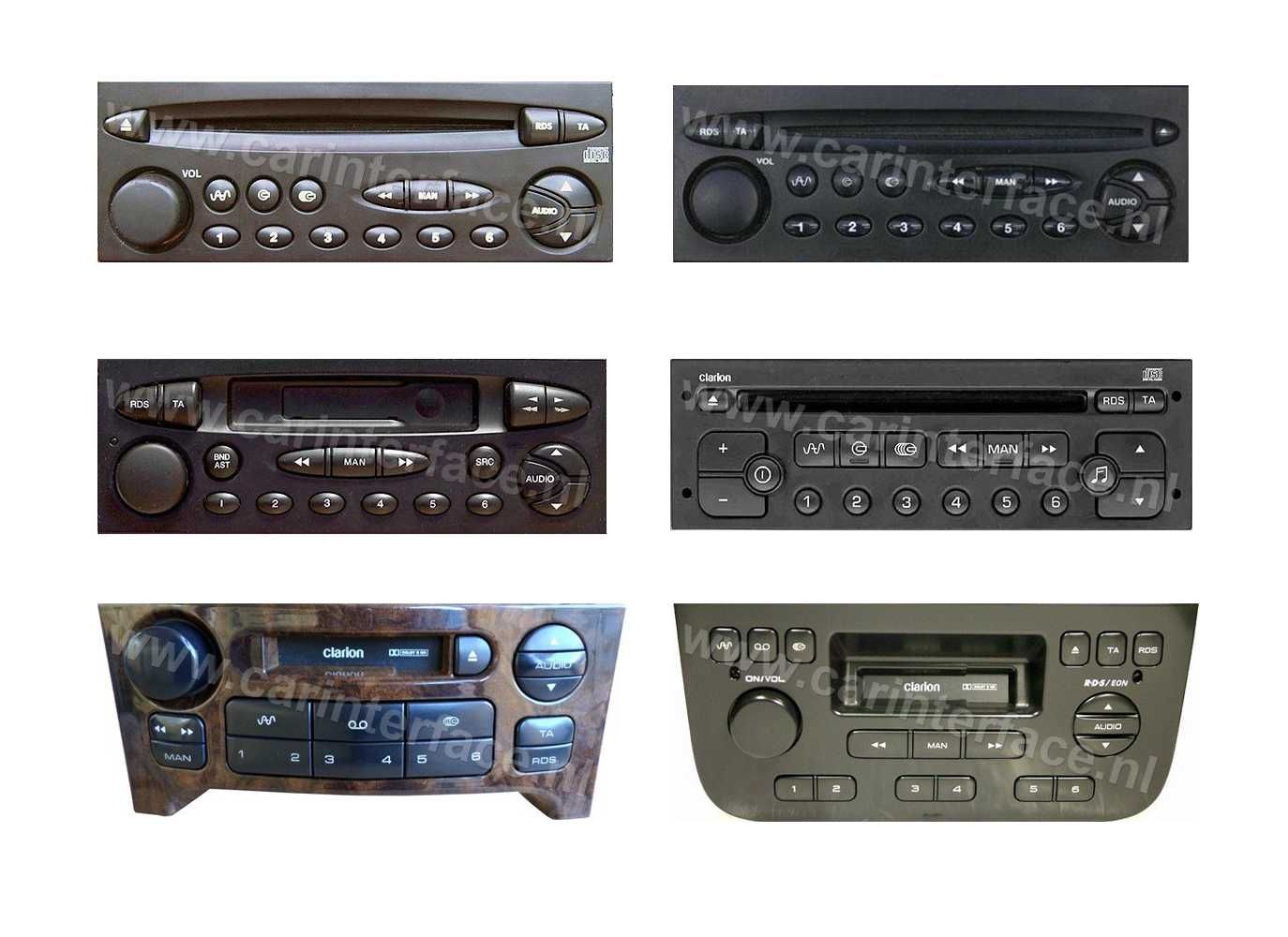 Bluetooth адаптер за Peugeot 106, 206, 307, 307SW, 406 пежо - WEFA RD3