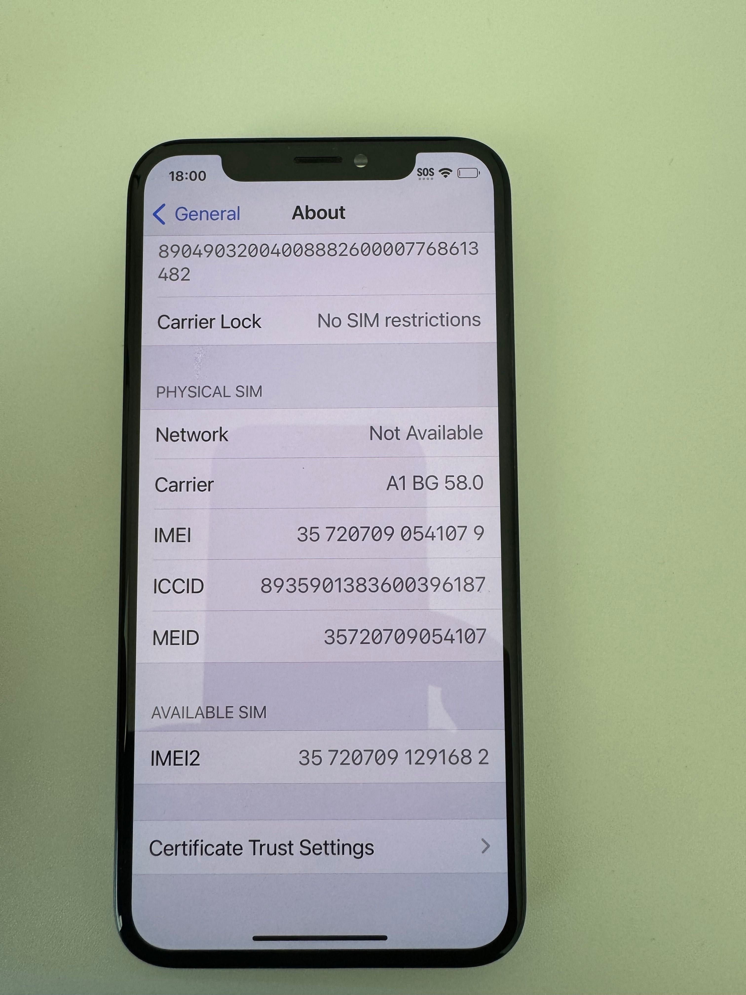 iPhone XS за части