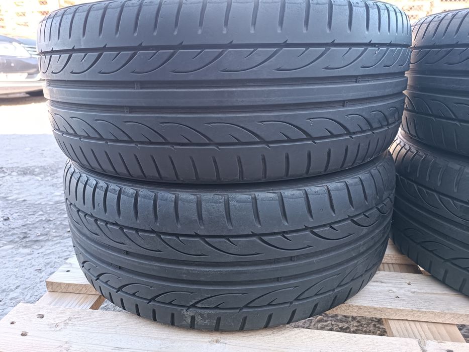 Лети джанти 17ки 5х100 Oxxo + летни гуми 205/40/17 Hankook