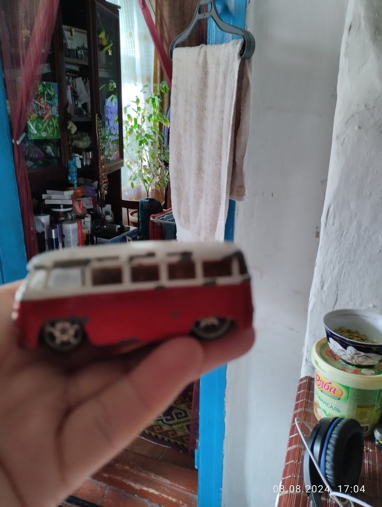 Volkswagen Samba Splitty VW Camper масштаб 1:64 модель автомобиля игру