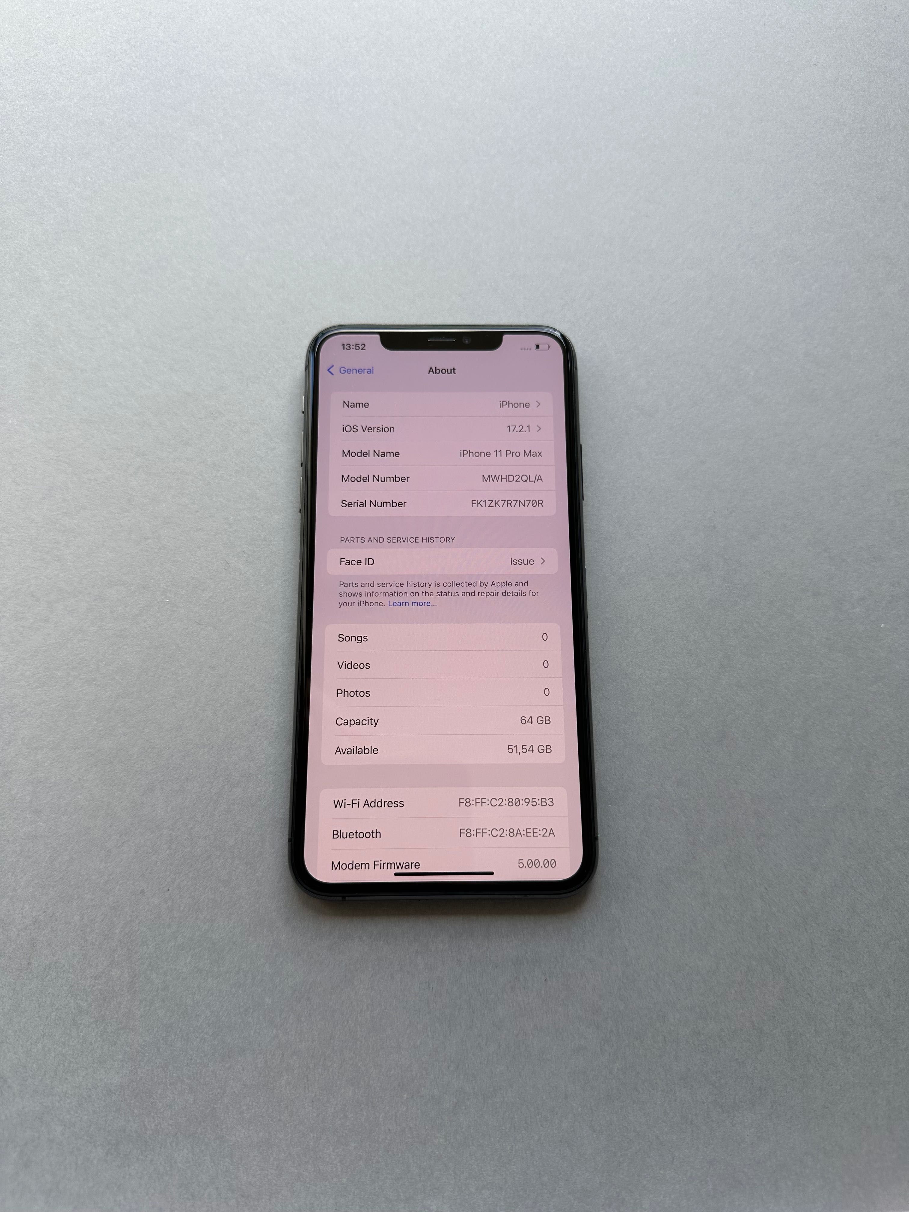 iPhone 11 Pro Max Space Grey 64 Gb