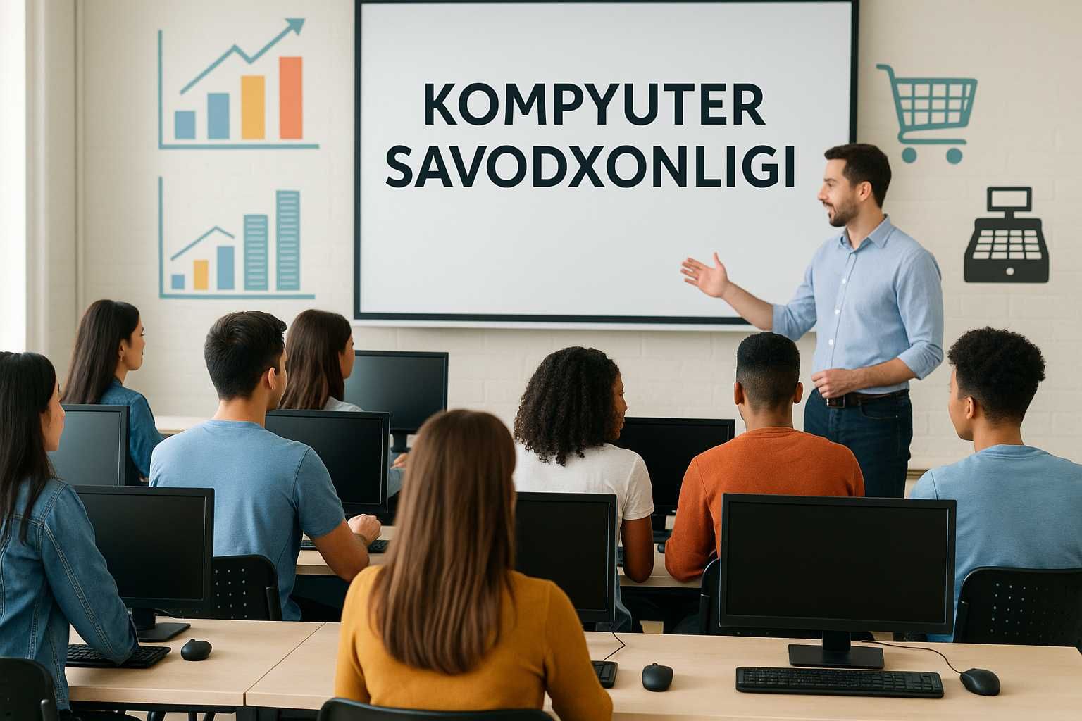 Kompyuter savodxonligi kursi | Noldan, amaliyot bilan