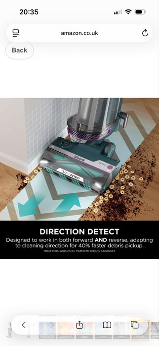 Aspirator vertical Shark PowerDetect