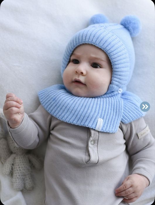 Зимняя шапка-шлем