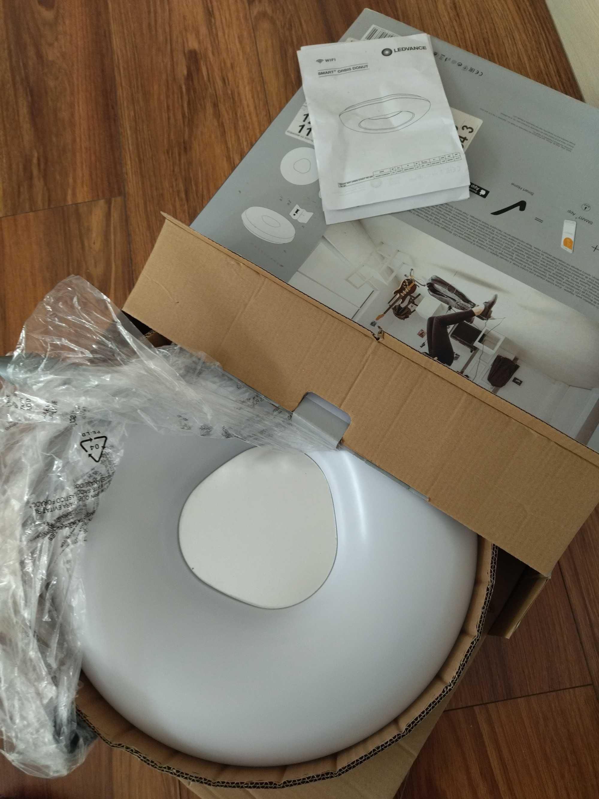 Ledvance - LED Димируема лампа SMART+Wifi Donut White 400mm