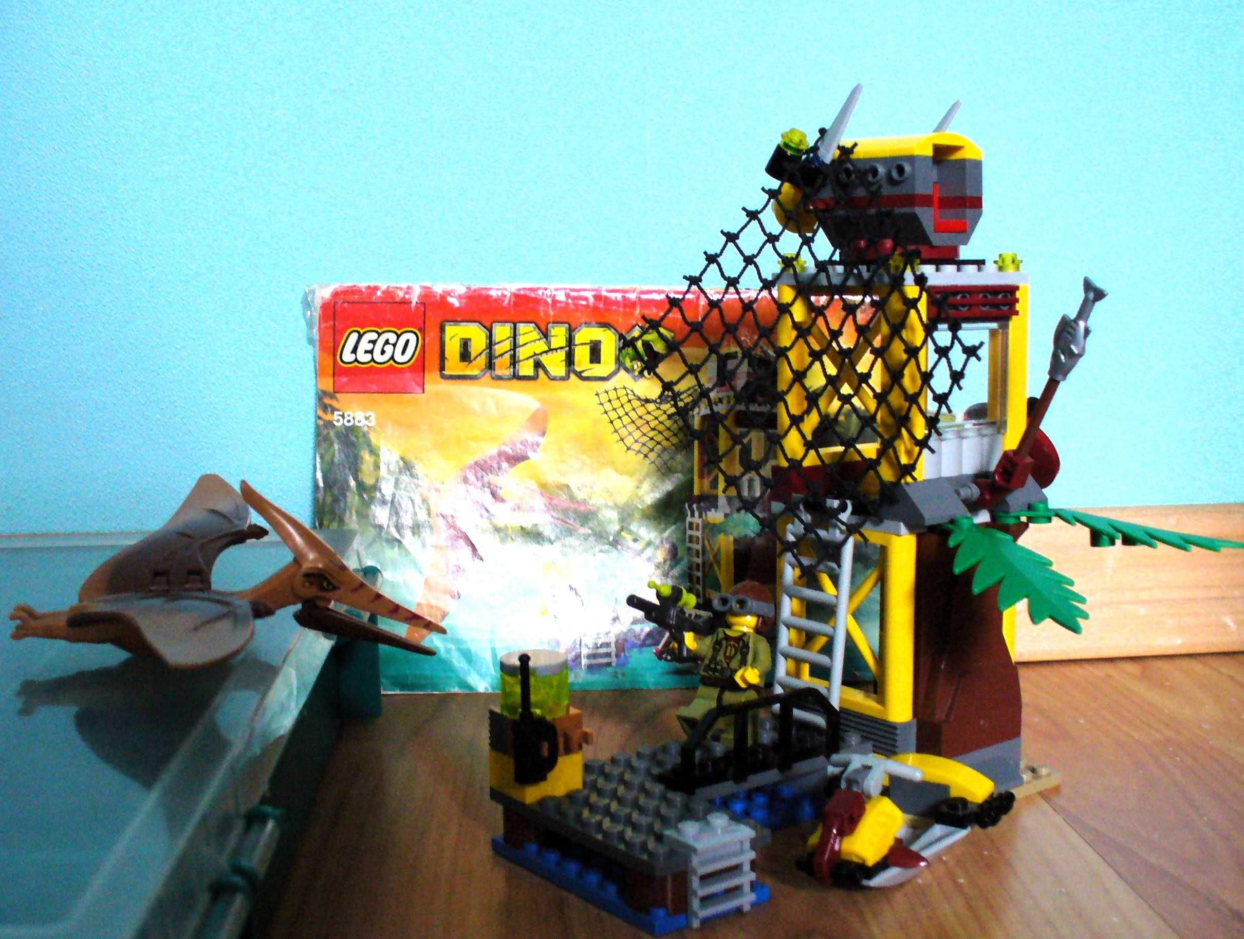 LEGO Dino- Джурасик парк модели 58866, 5883 и 5882