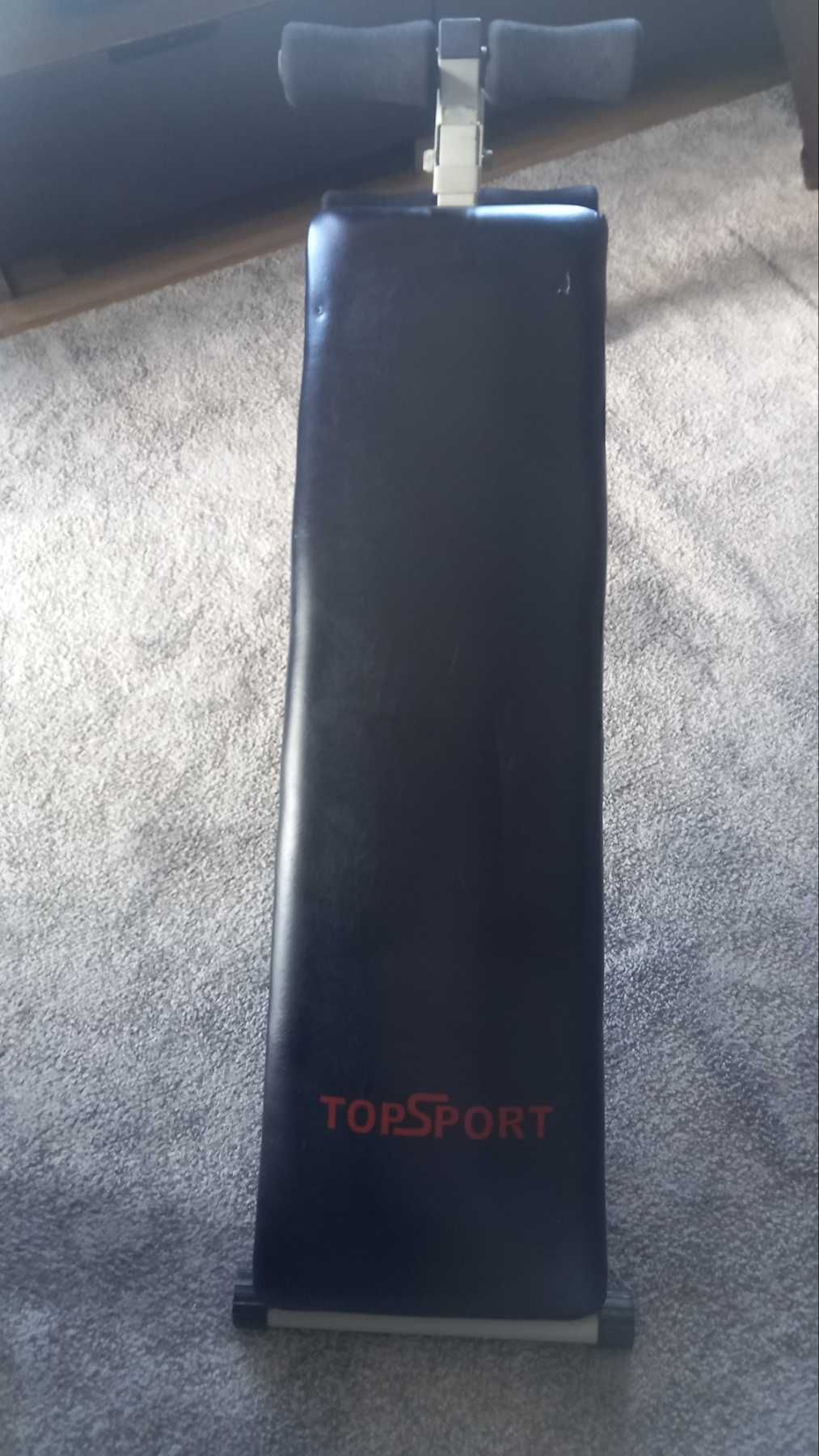 сгъваема лежанка за коремни преси TopSport