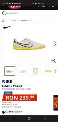 Adidasi fotbal sala/sintetic Nike Tiempo Legend 9 , nr 45