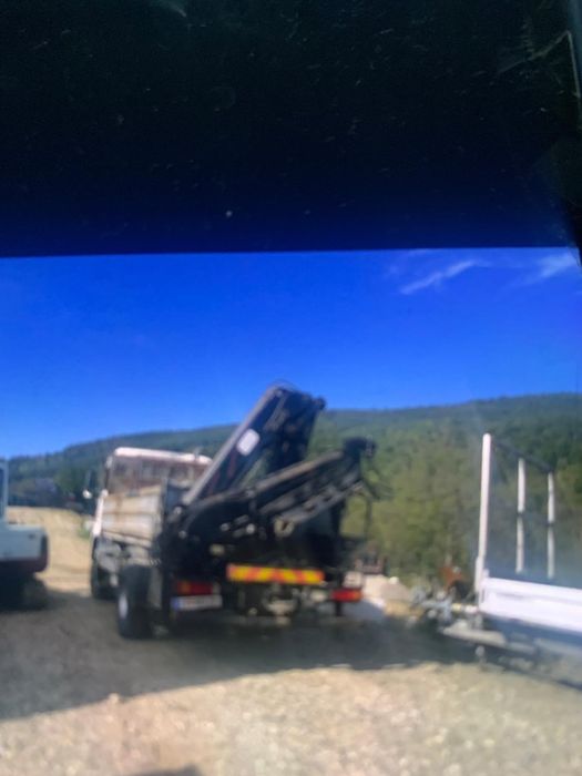 Vandcamion cu Macara si basculanta