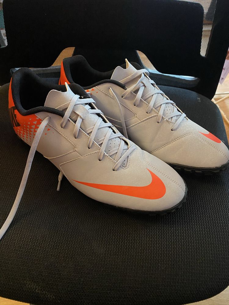 Nike MercurialX Victory VI TF - Pure Platinum-Hyper Orange