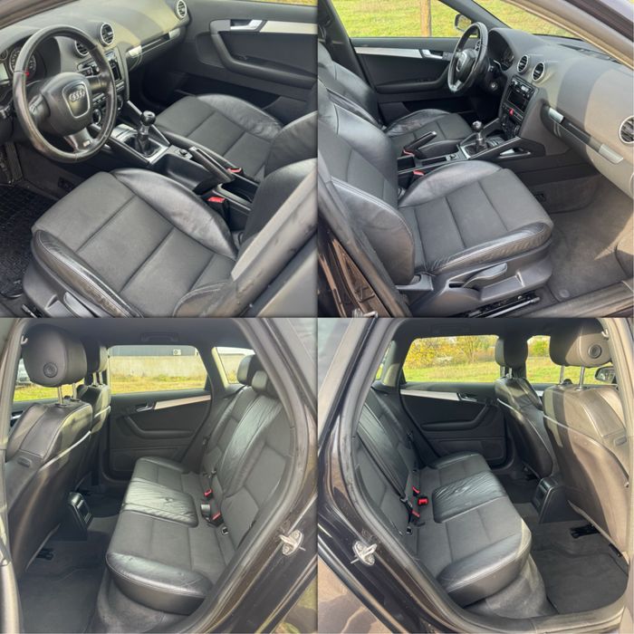 Audi A3 SLine 2.0 TDI / 2008 / 140 Cp / Xenon / Piele / Posibil RATE