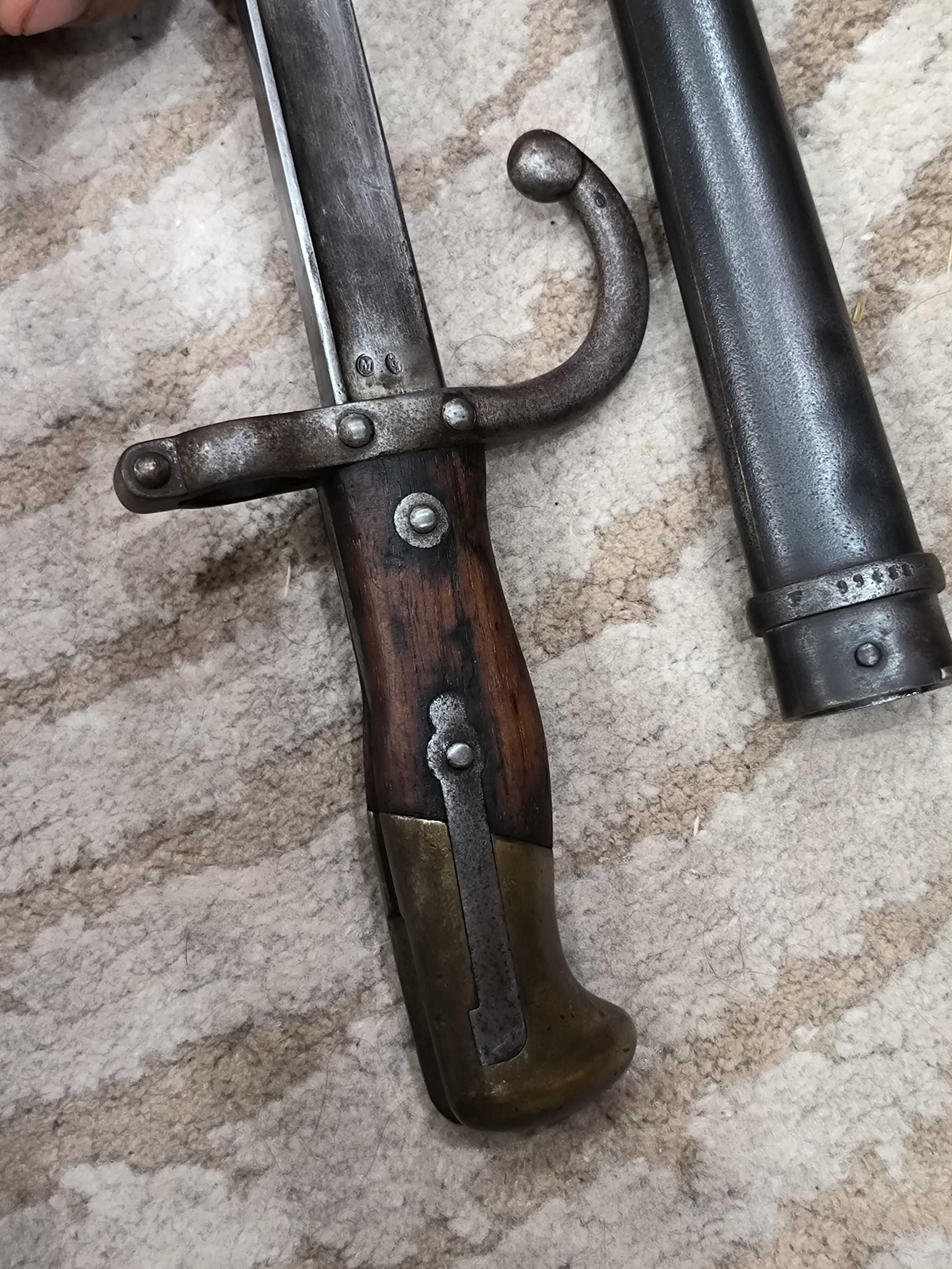 Френски щик нож байонет ГРА GRASS M1874