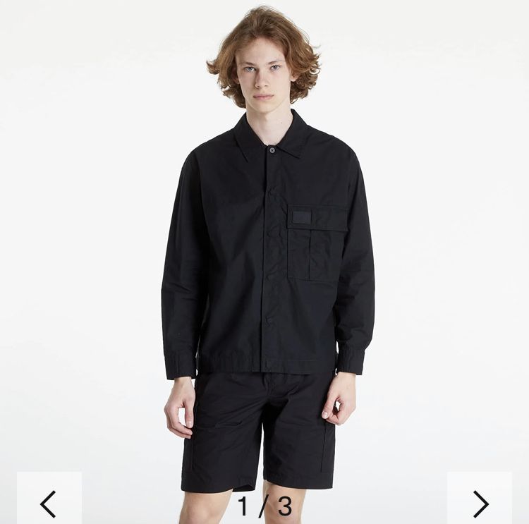 Риза - Calvin Klein Jeans Lightweight Utility Overshirt