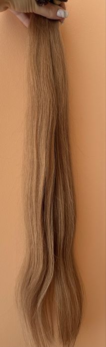 Кератинови кичури от 100% естествена коса , 150гр