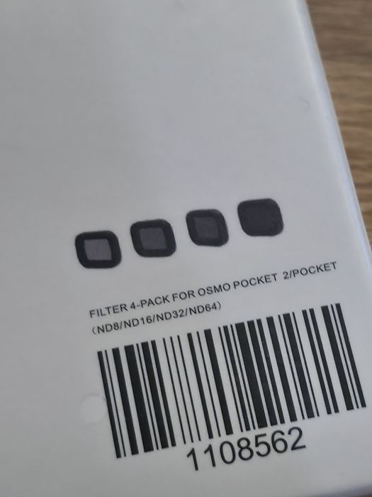 Set 4 filtre ND pentru DJI Osmo Pocket 2 / Pocket