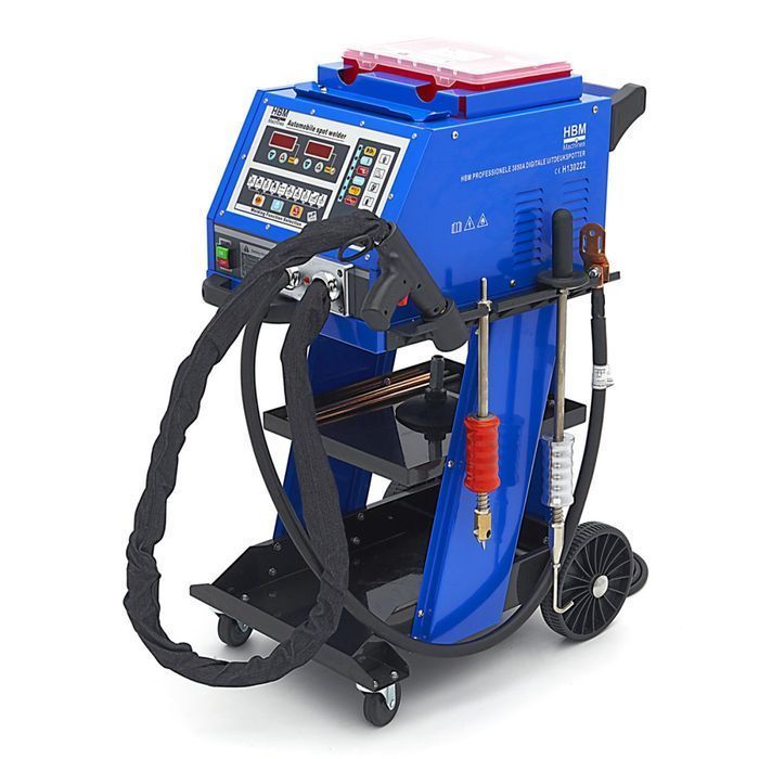 Aparat de tinichigerie pentru indreptat tras tabla spotter digital 385