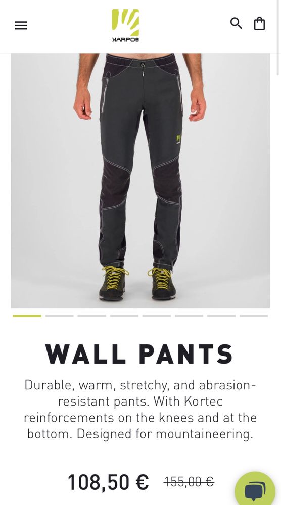 Karpos Rock Pants M dynafit mammut salewa montura la sportiva arcteryx