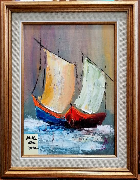 Картини с маслени бои - 5бр.