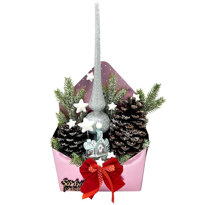 Cadou de craciun Glob pictat Regalo si aranjamente de craciun Regalo