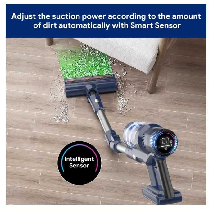 Aspirator vertical fara fir 8 in 1 VICSONIC S7, 35Kpa, 520W