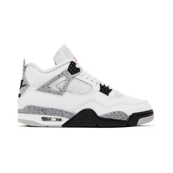 Air Jordan 4 White Cement