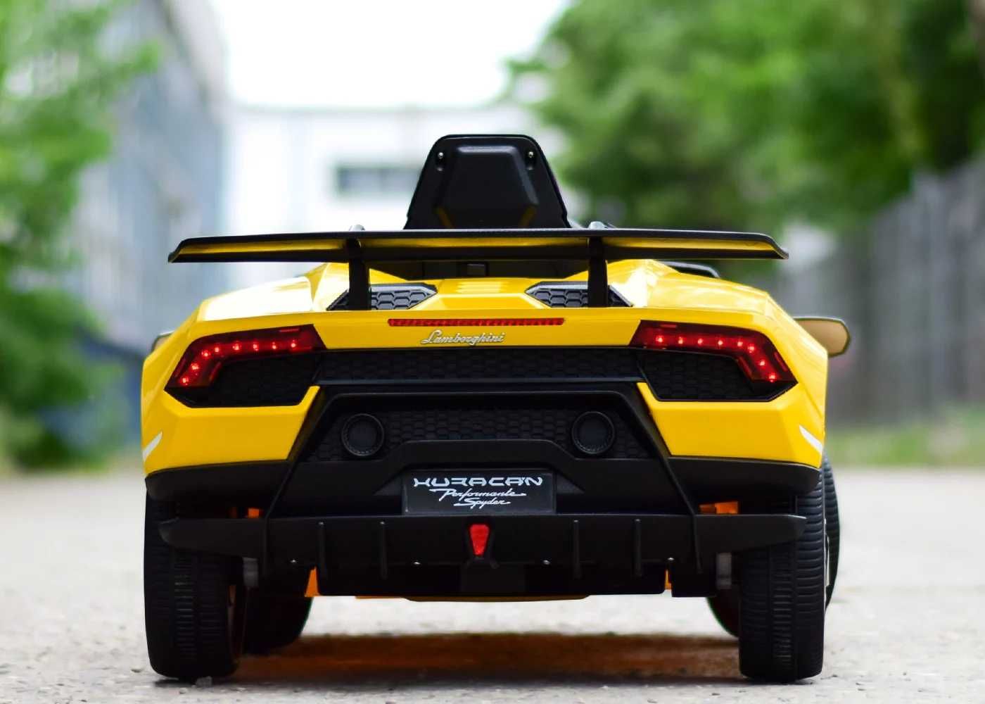 Masinuta electrica copii 1-5 ani Lamborghini Huracan 4x4, 120W #Galben