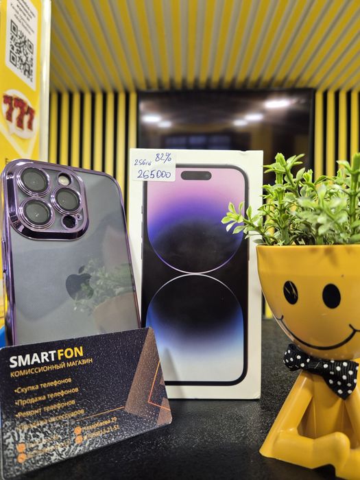 Iphone 14Pro,256гб, 82%,Kaspi0-0-24