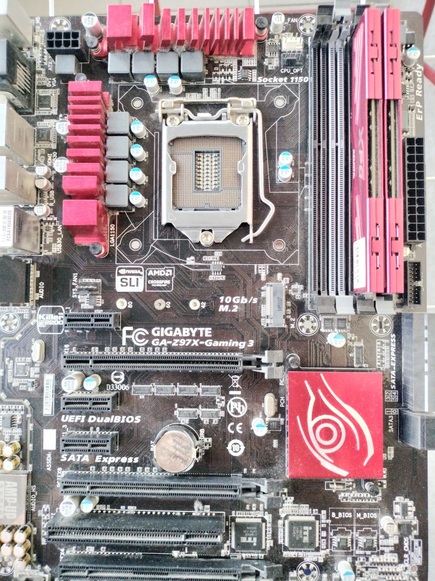 Kit MB +DDR 3 + Cooler CPU