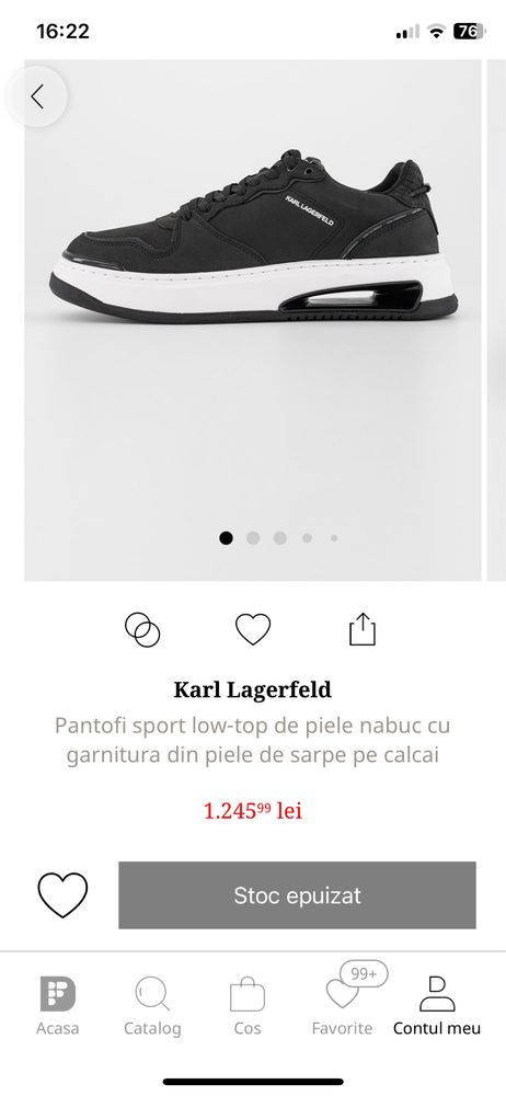 Adidasi Karl Lagerfeld
