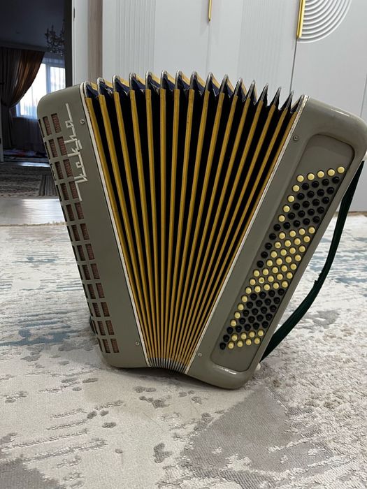 Гармонь Искра в хорошем состоянии