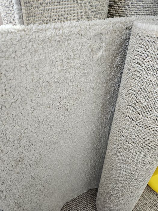 Covor Ikea Stoense gri 2 x 133x195 cm / alb-murdar 80x150 cm