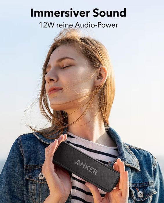 Оригинална Anker soundcore 2 блутут колонка (12W)