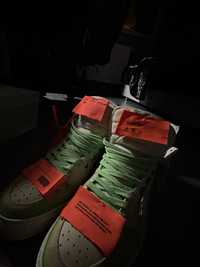 Off White court 3.0 Spray Green