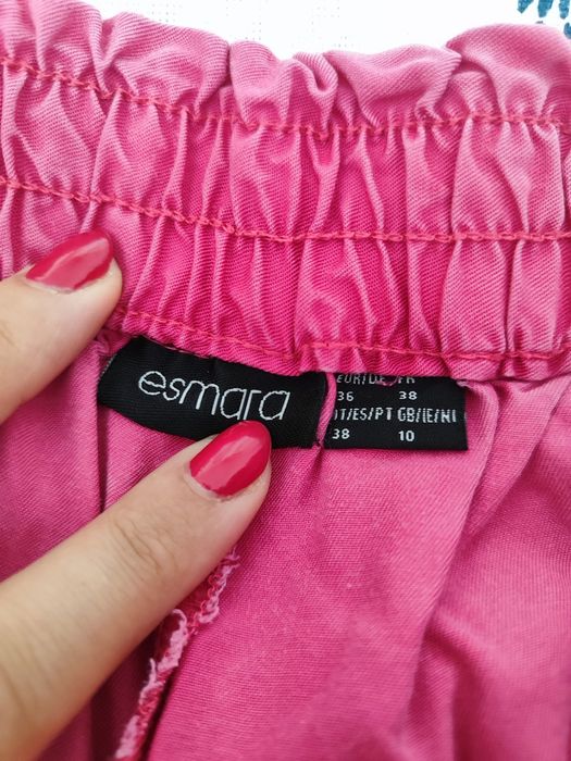 Цикламени къси панталони от лиосел, Esmara